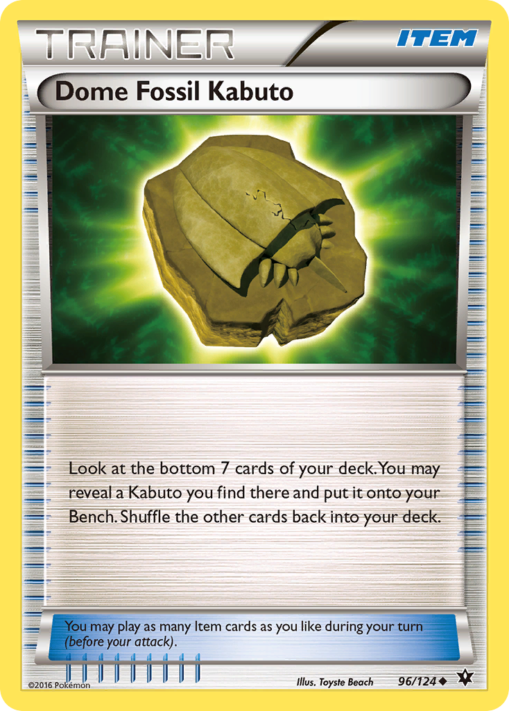 Dome Fossil Kabuto